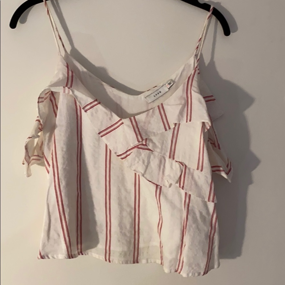 LUSH Cuff Shoulder Tank Top